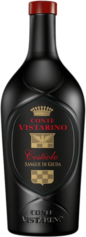 7,95 € Бесплатная доставка | Сладкое вино Conte Vistarino Costiolo Sangue di Giuda I.G.T. Lombardia Ломбардии Италия Barbera, Croatina, Rara бутылка 75 cl