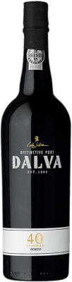 149,95 € Free Shipping | Fortified wine Dalva Tawny I.G. Porto Porto Portugal Touriga Franca, Touriga Nacional, Tinta Roriz, Tinta Cão, Tinta Barroca 40 Years Bottle 75 cl