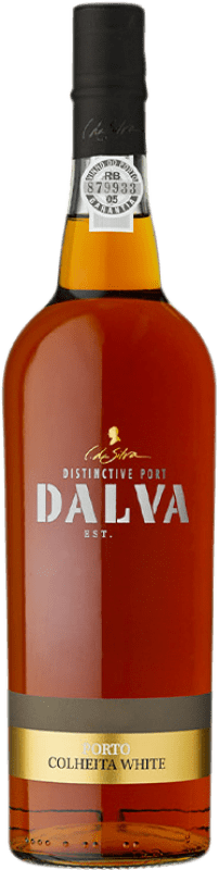 49,95 € Free Shipping | Fortified wine Dalva Colheita White I.G. Porto Porto Portugal Malvasía, Verdejo, Viosinho, Donzelinho Bottle 75 cl