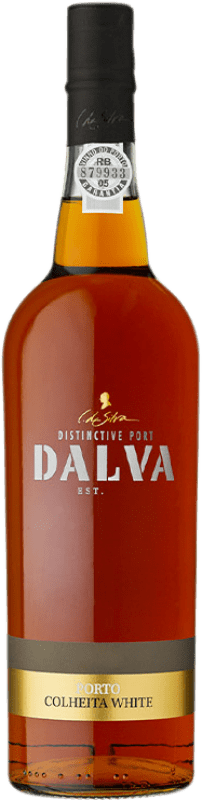 49,95 € Envío gratis | Vino Generoso Fortificado Dalva Colheita White I.G. Porto Oporto Portugal Malvasía, Verdejo, Viosinho, Donzelinho Botella 75 cl