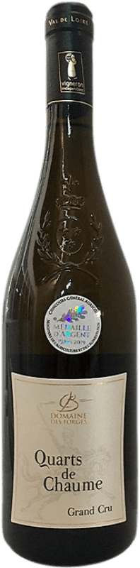 85,95 € Kostenloser Versand | Weißwein Domaine des Forges Quarts de Chaume Grand Cru Frankreich Chenin Weiß Flasche 75 cl