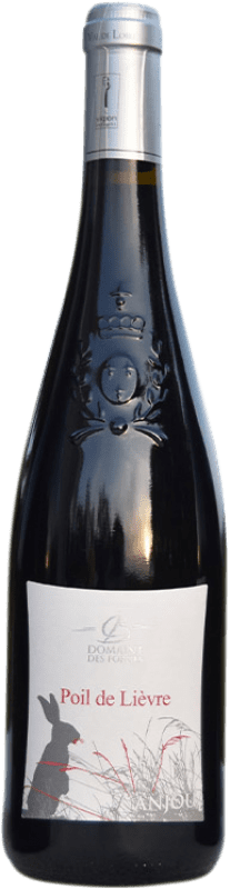 19,95 € Free Shipping | Red wine Domaine des Forges Poil de Lièvre A.O.C. Anjou Loire France Cabernet Sauvignon, Cabernet Franc Bottle 75 cl
