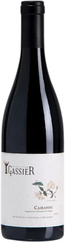 17,95 € 免费送货 | 红酒 Gassier Michel & Tina Cairanne 普罗旺斯 法国 Syrah, Grenache, Mourvèdre 瓶子 75 cl