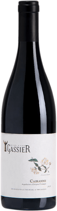 14,95 € Бесплатная доставка | Красное вино Gassier Michel & Tina Cairanne Прованс Франция Syrah, Grenache, Mourvèdre бутылка 75 cl