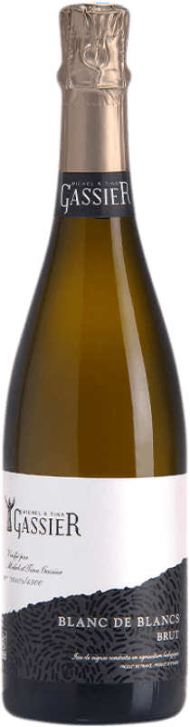 11,95 € Free Shipping | White sparkling Domaine Gassier Michel & Tina Blanc de Blancs Brut France Grenache White Bottle 75 cl