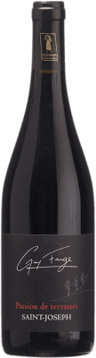 48,95 € Free Shipping | Red wine Guy Farge Passion de Terrasses A.O.C. Saint-Joseph France Syrah Bottle 75 cl