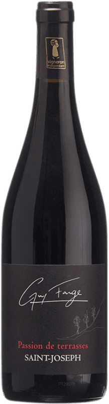 34,95 € 送料無料 | 赤ワイン Guy Farge Passion de Terrasses A.O.C. Saint-Joseph フランス Syrah ボトル 75 cl