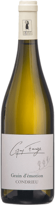 39,95 € Бесплатная доставка | Белое вино Guy Farge Grain d'Emotion A.O.C. Condrieu Auvernia Франция Viognier бутылка 75 cl