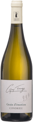 41,95 € Envio grátis | Vinho branco Guy Farge Grain d'Emotion A.O.C. Condrieu Auvernia França Viognier Garrafa 75 cl