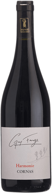 39,95 € Бесплатная доставка | Красное вино Guy Farge Harmonie A.O.C. Cornas Франция Syrah бутылка 75 cl