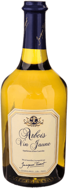 81,95 € Spedizione Gratuita | Vino bianco Jacques Tissot Vin Jaune Crianza A.O.C. Arbois Jura Francia Savagnin Bottiglia 70 cl
