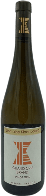56,95 € Envio grátis | Vinho branco Kirrenbourg Brand A.O.C. Alsace Grand Cru Alsácia França Pinot Cinza Garrafa 75 cl