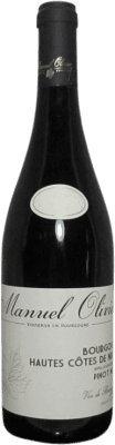 25,95 € 免费送货 | 红酒 Manuel Olivier A.O.C. Côte de Nuits 勃艮第 法国 Pinot Black 瓶子 75 cl