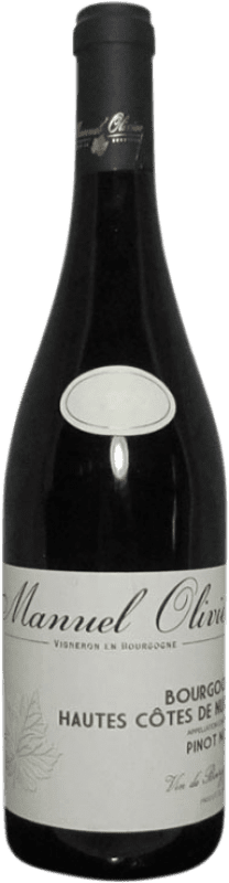 25,95 € Бесплатная доставка | Красное вино Manuel Olivier A.O.C. Côte de Nuits Бургундия Франция Pinot Black бутылка 75 cl