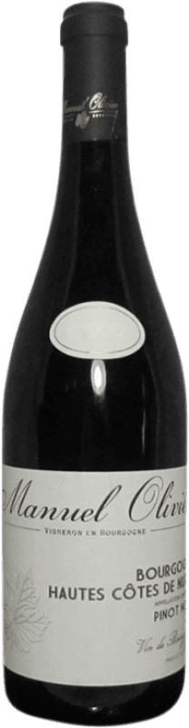 25,95 € Free Shipping | Red wine Manuel Olivier A.O.C. Côte de Nuits Burgundy France Pinot Black Bottle 75 cl