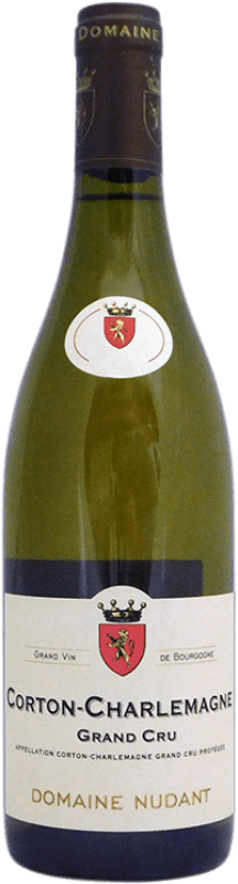 194,95 € Envío gratis | Vino blanco Domaine Nudant A.O.C. Corton-Charlemagne Borgoña Francia Chardonnay Botella 75 cl