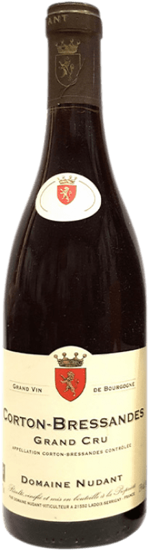 111,95 € Envío gratis | Vino tinto Nudant Grand Cru Bressandes A.O.C. Corton Borgoña Francia Pinot Negro Botella 75 cl