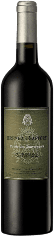 57,95 € Envío gratis | Vino tinto Orenga de Gaffory Patrimonio Cuvée des Gouverneurs Francia Niellucciu Botella 75 cl
