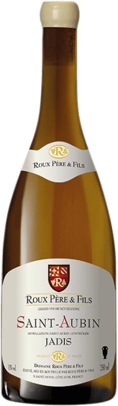 35,95 € Envío gratis | Vino blanco Roux Jadis A.O.C. Saint-Aubin Borgoña Francia Chardonnay Botella 75 cl