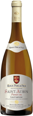 46,95 € Free Shipping | White wine Roux 1er Cru Les Cortons Aged A.O.C. Saint-Aubin Burgundy France Chardonnay Bottle 75 cl