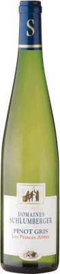 24,95 € Envío gratis | Vino blanco Domaines Schlumberger Les Princes Abbés A.O.C. Alsace Alsace Francia Pinot Gris Botella 75 cl