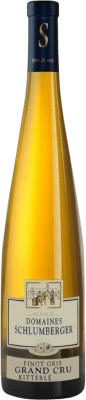 59,95 € Kostenloser Versand | Weißwein Domaines Schlumberger Kitterlé A.O.C. Alsace Grand Cru Elsass Frankreich Grauburgunder Flasche 75 cl