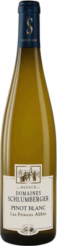 25,95 € Envío gratis | Vino Blanco Domaines Schlumberger Les Princes Abbés A.O.C. Alsace Alsace Francia Pinot Blanco 75 cl