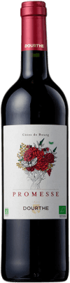 7,95 € Envoi gratuit | Vin Rouge Dourthe Promesse A.O.C. Côtes de Bordeaux Bordeaux France Merlot Eco — Biologique 75 cl