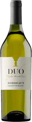 41,95 € Kostenloser Versand | Weißwein DUO Usarralde Ovejas Grand Vin Blanc A.O.C. Bordeaux Bordeaux Frankreich Sauvignon Grau Flasche 75 cl