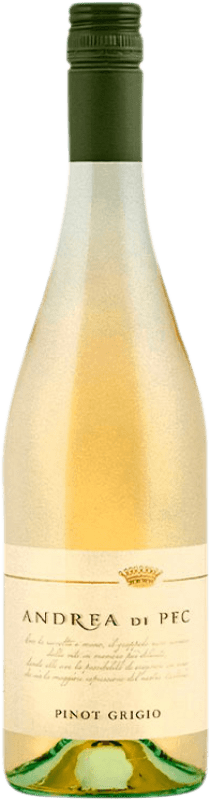 9,95 € Бесплатная доставка | Белое вино Eugenio Collavini Andrea I.G.T. Friuli-Venezia Giulia Фриули-Венеция-Джулия Италия Pinot Grey бутылка 75 cl