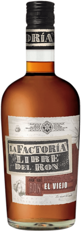 48,95 € Envío gratis | Ron Factoría Libre del Ron El Viejo Guatemala Botella 70 cl