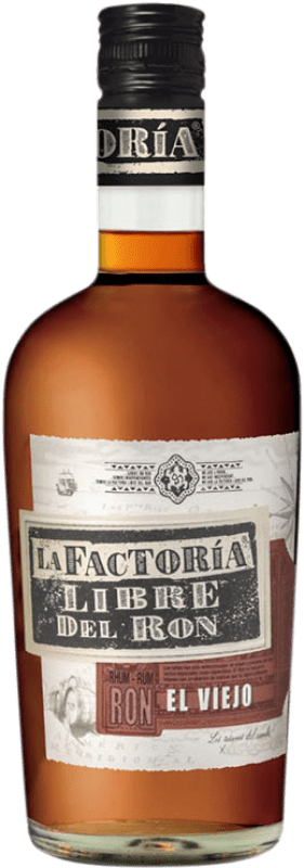 36,95 € Spedizione Gratuita | Rum Factoría Libre del Ron El Viejo Guatemala 70 cl