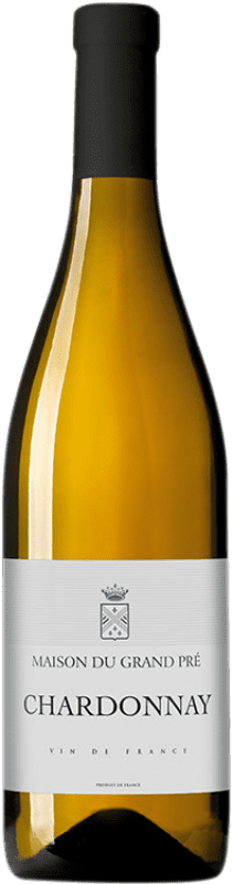 8,95 € Envio grátis | Vinho Branco Paquet Maison du Grand Pré França Chardonnay 75 cl