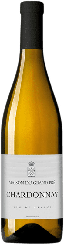 8,95 € Envio grátis | Vinho branco Paquet Maison du Grand Pré França Chardonnay Garrafa 75 cl