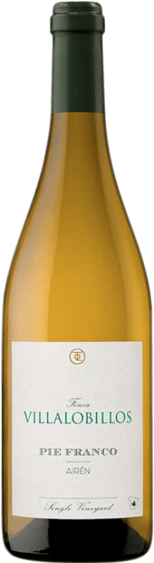 9,95 € Kostenloser Versand | Weißwein García de Lara Finca Villalobillos Pie Franco I.G.P. Vino de la Tierra de Castilla Kastilien-La Mancha Spanien Airén Flasche 75 cl