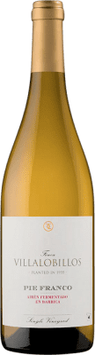 15,95 € Spedizione Gratuita | Vino Bianco García de Lara Finca Villalobillos Pie Franco Fermentato in Botte I.G.P. Vino de la Tierra de Castilla Castilla-La Mancha Spagna Airén 75 cl