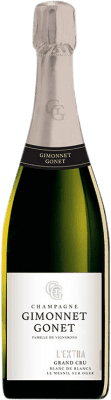 68,95 € Бесплатная доставка | Белое игристое Gimonnet Gonet L'Extra Grand Cru Blanc de Blancs A.O.C. Champagne шампанское Франция Chardonnay бутылка 75 cl