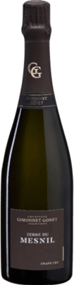 78,95 € Бесплатная доставка | Белое игристое Gimonnet Gonet Terres du Mesnil Blanc de Blancs Grand Cru Millésimé A.O.C. Champagne шампанское Франция Chardonnay бутылка 75 cl