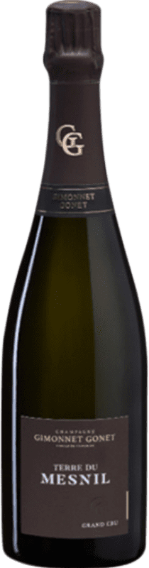 82,95 € Бесплатная доставка | Белое игристое Gimonnet Gonet Terres du Mesnil Blanc de Blancs Grand Cru Millésimé A.O.C. Champagne шампанское Франция Chardonnay бутылка 75 cl