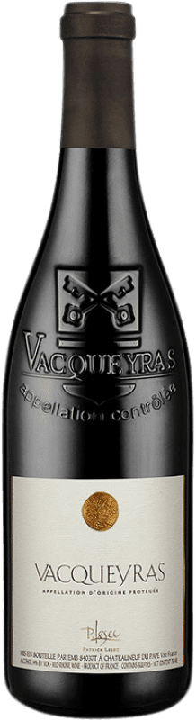 25,95 € Kostenloser Versand | Rotwein Grandes Serres Patrick Lesec A.O.C. Vacqueyras Provence Frankreich Syrah, Grenache Flasche 75 cl