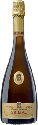 19,95 € Envoi gratuit | Blanc mousseux Grimau Familiar Réserve D.O. Cava Catalogne Espagne Macabeo, Xarel·lo, Chardonnay, Parellada Bouteille 75 cl