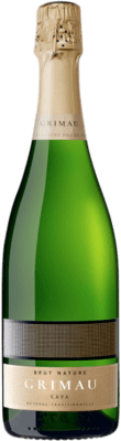 13,95 € 送料無料 | 白スパークリングワイン Grimau ブルットの自然 D.O. Cava カタロニア スペイン Macabeo, Xarel·lo, Parellada ボトル 75 cl