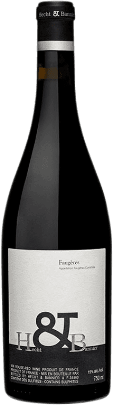 28,95 € Free Shipping | Red wine Hecht & Bannier A.O.C. Faugères Occitania France Syrah, Grenache, Carignan, Mourvèdre Bottle 75 cl