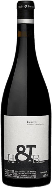 27,95 € Envoi gratuit | Vin rouge Hecht & Bannier A.O.C. Faugères Occitania France Syrah, Grenache, Carignan, Mourvèdre Bouteille 75 cl