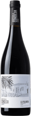 21,95 € Free Shipping | Red wine Huerto de la Condesa La Palmera D.O. Sierras de Málaga Andalusia Spain Syrah Bottle 75 cl
