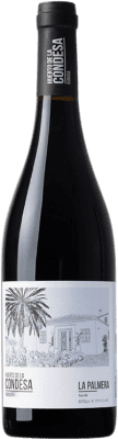 36,95 € Free Shipping | Red wine Huerto de la Condesa La Palmera D.O. Sierras de Málaga Andalusia Spain Syrah Bottle 75 cl