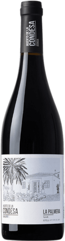 22,95 € Envío gratis | Vino tinto Huerto de la Condesa La Palmera D.O. Sierras de Málaga Andalucía España Syrah Botella 75 cl