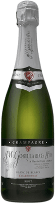 55,95 € Бесплатная доставка | Белое игристое вино JM. Gobillard Brut — брют Blanc de Blancs A.O.C. Champagne шампанское Франция Chardonnay — Шардоне Бутылка 75 cl