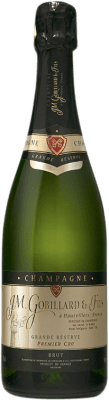 54,95 € Kostenloser Versand | Weißer Sekt JM. Gobillard Premier Cru Große Reserve A.O.C. Champagne Champagner Frankreich Spätburgunder, Chardonnay, Pinot Meunier Flasche 75 cl