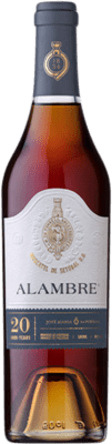 52,95 € Kostenloser Versand | Süßer Wein José María da Fonseca Alambre Setúbal Portugal Muscat Giallo 20 Jahre Medium Flasche 50 cl